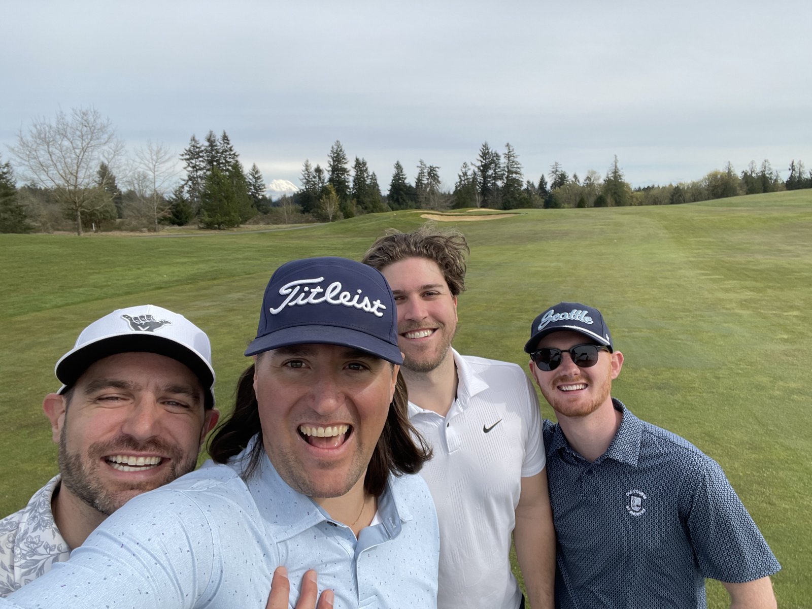 A foursome on spring links, March 2024